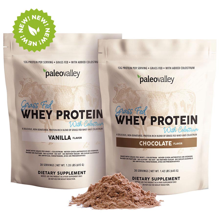 Paleovalley 100 Grass Fed Whey Protein