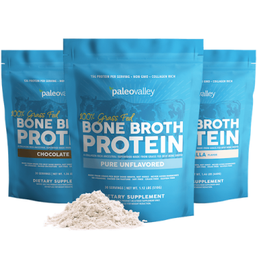 100% Grass Fed Bone Broth Protein Image