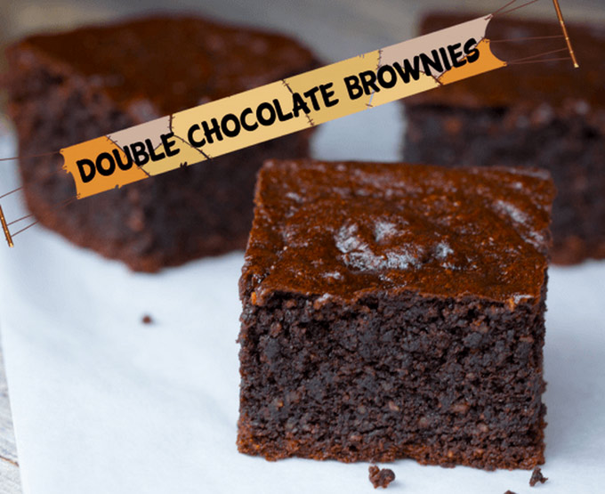 Chocolate body how milk Double Brownies to make butter coconut from