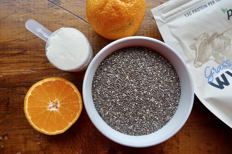 Orange Creamsicle Chia Pudding — Eat This Not That