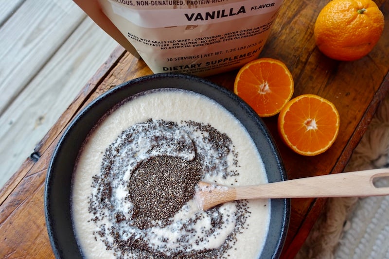 Orange Creamsicle Chia Pudding — Eat This Not That